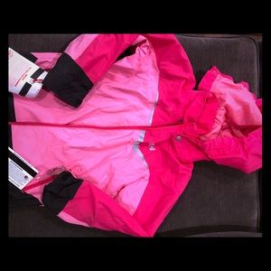 Girls Helly Hansen ski snow jacket Size 6 EUC